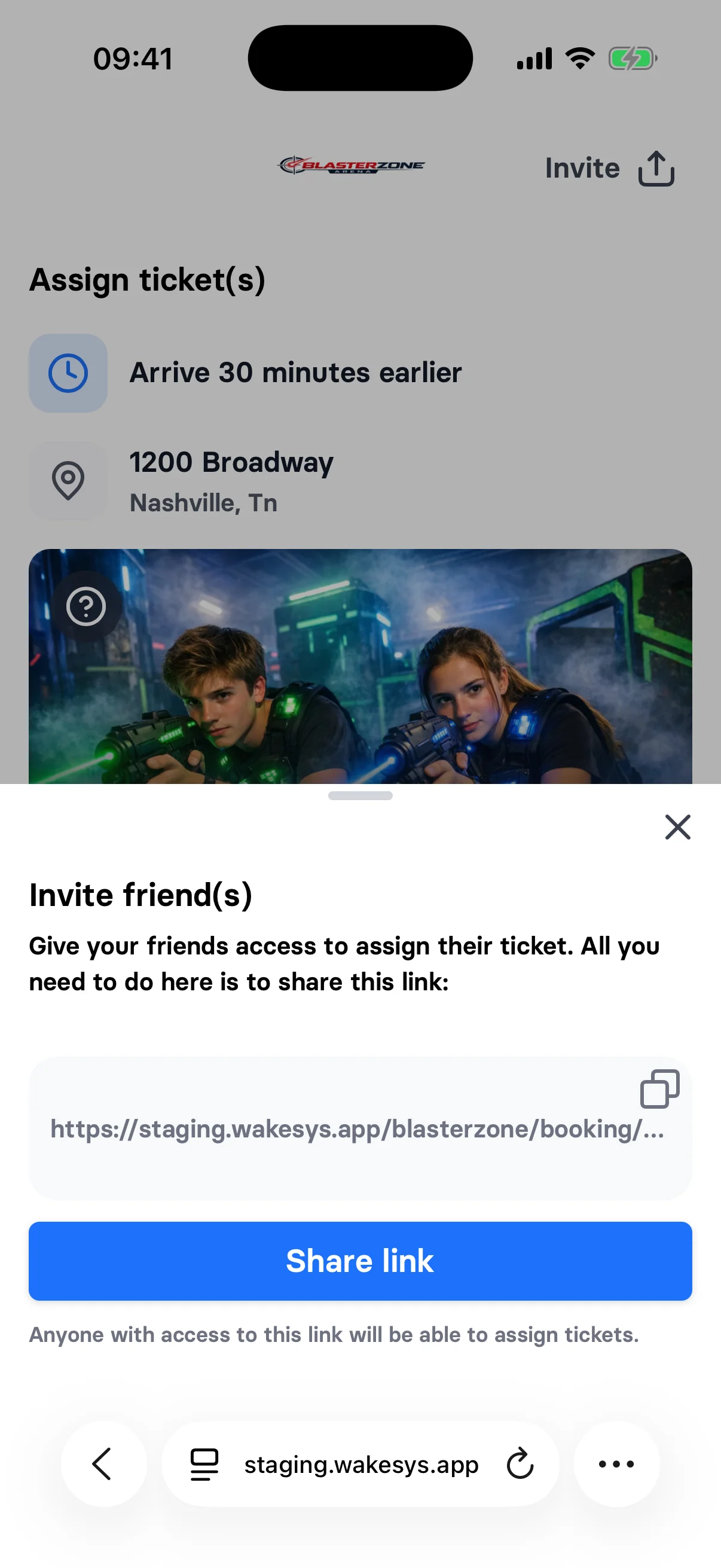 Group booking and ticket claiming - 3