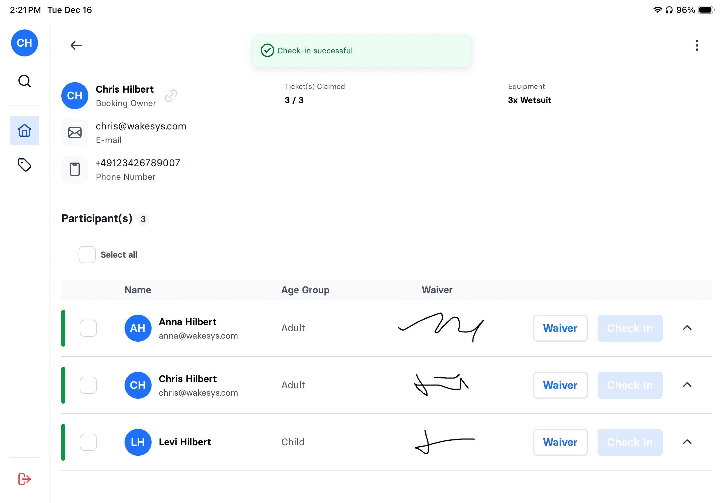 POS daily manifest view - step 4
