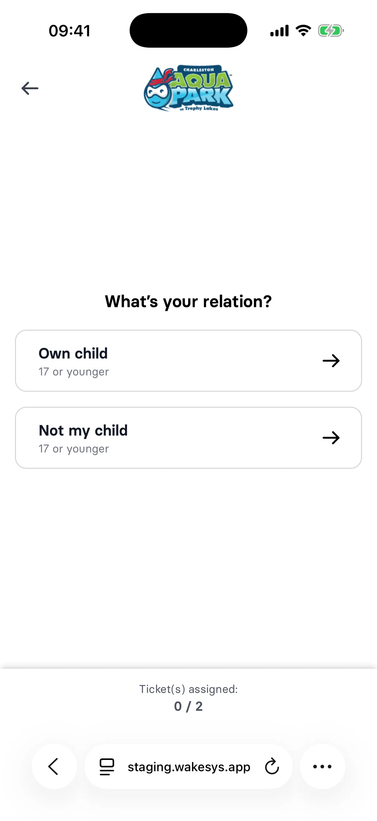 Confirm guardianship before signing for a child