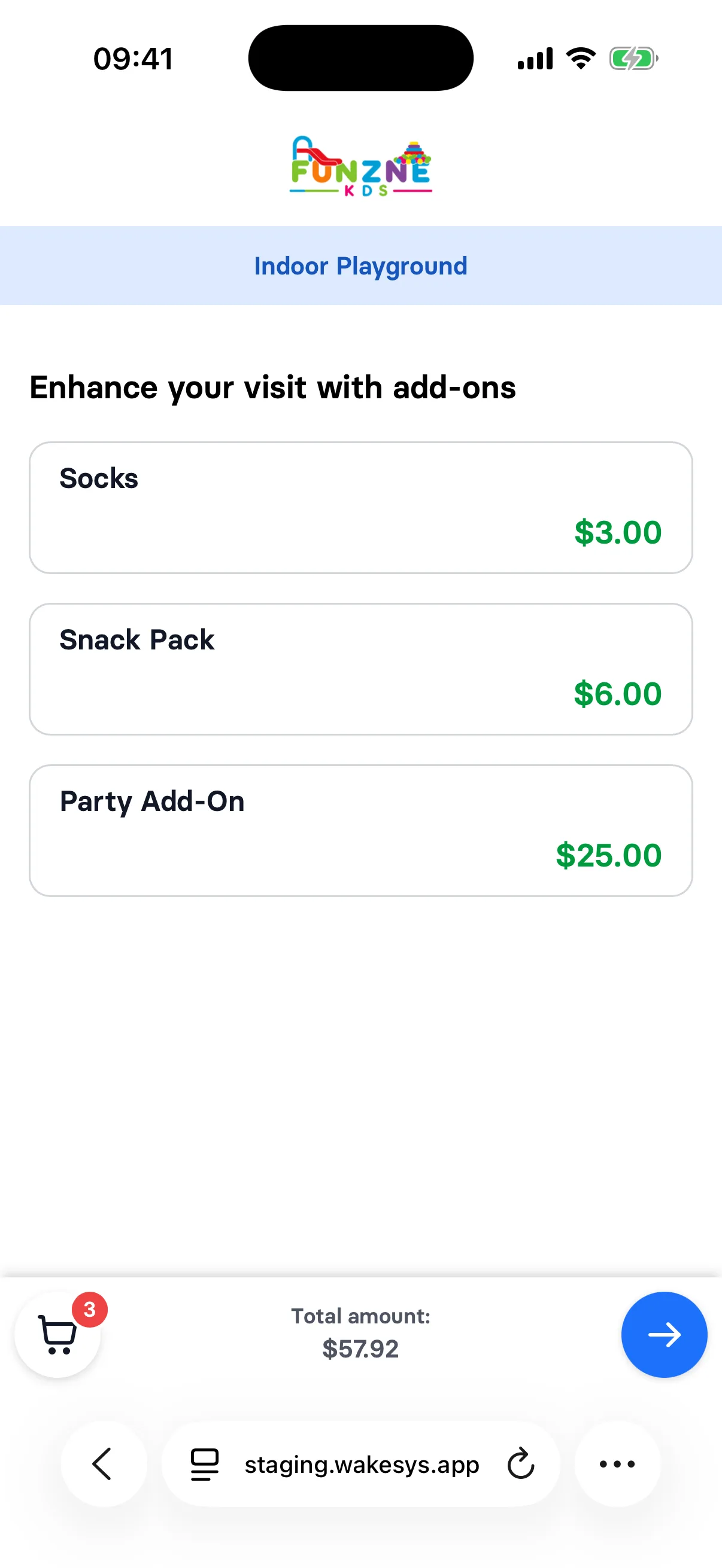 Mobile booking flow - step 5