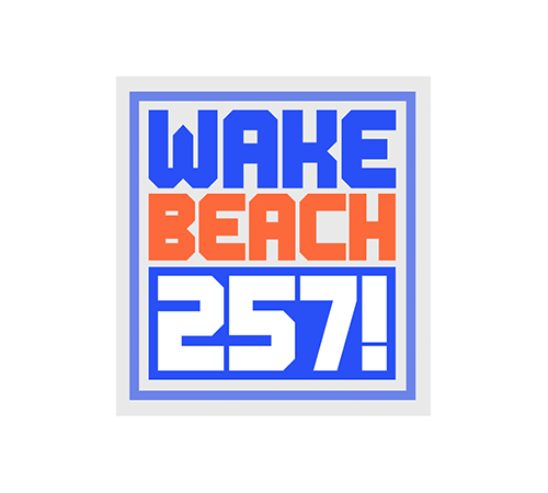 Wake beach 257 - logo